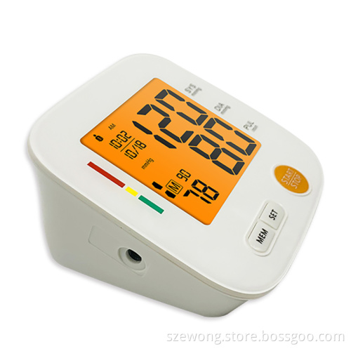 Medical or home Electronic arm blood pressure monitor